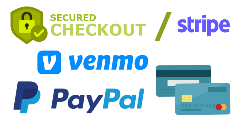 Secure checkout — PayPal and Stripe